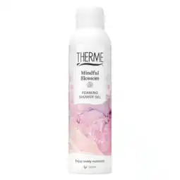 Albert Heijn Therme Mindful blossom foaming shower gel aanbieding