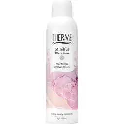 Albert Heijn Therme Mindful blossom foaming shower gel aanbieding