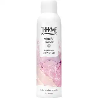 Albert Heijn Therme Mindful blossom foaming shower gel aanbieding