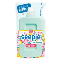 Albert Heijn Seepje Wasmiddel navulzak kleur aanbieding