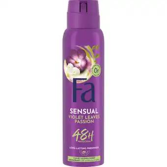 Albert Heijn Fa Purple passion deodorant spray aanbieding