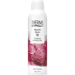 Albert Heijn Therme Mystic rose foaming shower gel aanbieding