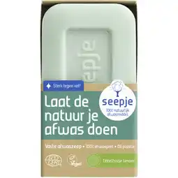 Albert Heijn Seepje Vaste afwaszeep tintelfrisse limoen aanbieding