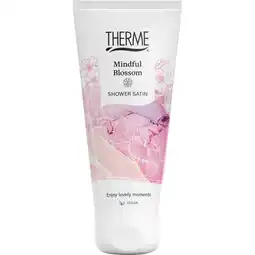 Albert Heijn Therme Mindful blossom shower satin gel aanbieding
