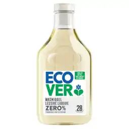 Albert Heijn Ecover Wasmiddel zero aanbieding