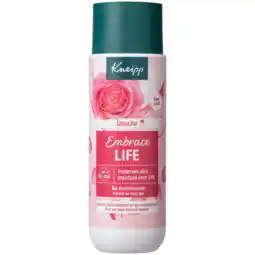 Albert Heijn Kneipp Douchegel embrace life rozenbloesem aanbieding