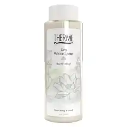 Albert Heijn Therme Zen White Lotus Relaxing Foam Bath aanbieding