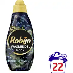 Albert Heijn Robijn Black beautiful mystery wasmiddel aanbieding