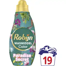 Albert Heijn Robijn Color paradise secret wasmiddel aanbieding