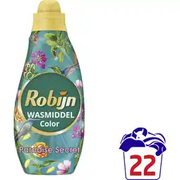 Albert Heijn Robijn Color paradise secret wasmiddel aanbieding