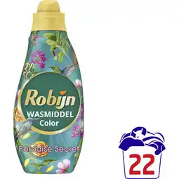 Albert Heijn Robijn Color paradise secret wasmiddel aanbieding