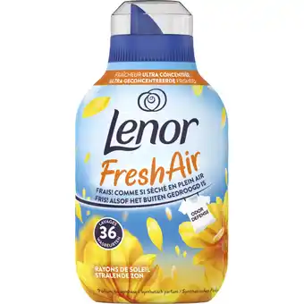 Albert Heijn Lenor Fresh air wasverzachter stralende zon aanbieding