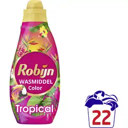 Albert Heijn Robijn Color tropical wasmiddel aanbieding