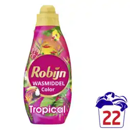 Albert Heijn Robijn Color tropical wasmiddel aanbieding