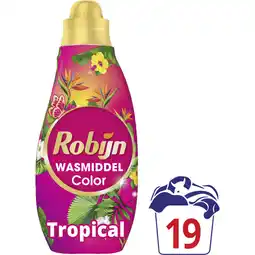 Albert Heijn Robijn Color tropical wasmiddel aanbieding