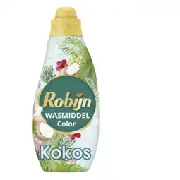 Albert Heijn Robijn Color kokos wasmiddel aanbieding