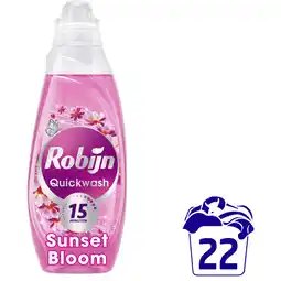 Albert Heijn Robijn Quickwash sunset bloom wasmiddel aanbieding