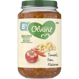 Albert Heijn Olvarit Tomaat ham macaroni 8m+ aanbieding