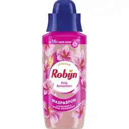 Albert Heijn Robijn Wasparfum pink sensation aanbieding