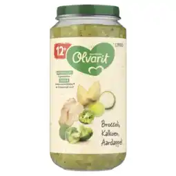 Albert Heijn Olvarit Broccoli kalkoen aardappel 12m+ aanbieding