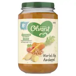 Albert Heijn Olvarit Wortel kip aardappel 8m+ aanbieding