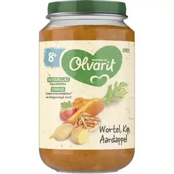 Albert Heijn Olvarit Wortel kip aardappel 8m+ aanbieding
