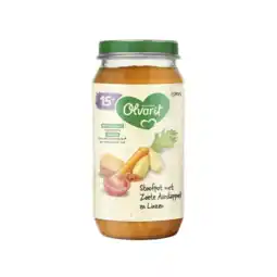 Albert Heijn Olvarit Stoofpot met zoete aardappel linzen 15m+ aanbieding