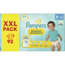 Albert Heijn Pampers Premium protection luiers 5 XXL pack aanbieding