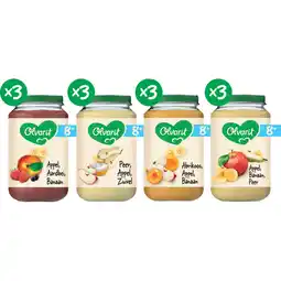 Albert Heijn Olvarit Variatiemenu fruit 8m+ aanbieding