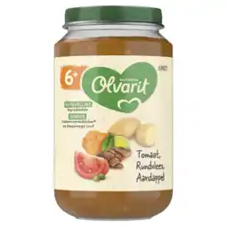Albert Heijn Olvarit Tomaat rundvlees aardappel 6m+ aanbieding