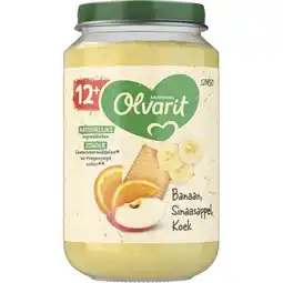 Albert Heijn Olvarit Banaan sinaasappel koek 12m+ aanbieding
