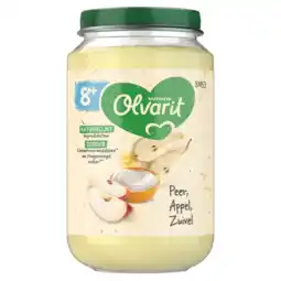Albert Heijn Olvarit Peer appel zuivel 8m+ aanbieding