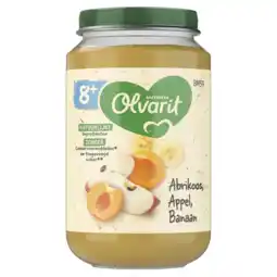 Albert Heijn Olvarit Abrikoos appel banaan 8m+ aanbieding