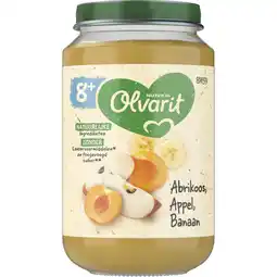 Albert Heijn Olvarit Abrikoos appel banaan 8m+ aanbieding