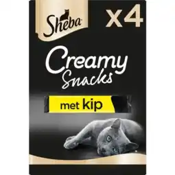 Albert Heijn Sheba Creamy snacks kip aanbieding