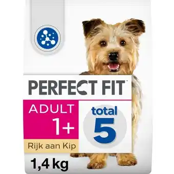 Albert Heijn Perfect fit Hondenvoer droog kip 1+ jaar aanbieding