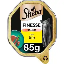Albert Heijn Sheba Finesse mousse-zachte pate kip aanbieding
