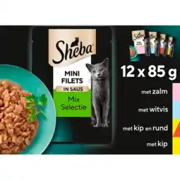 Albert Heijn Sheba Mini filet in saus aanbieding