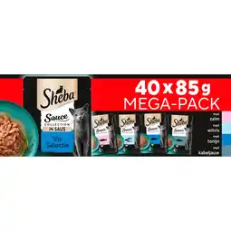 Albert Heijn Sheba Sauce collection vis selectie in saus aanbieding