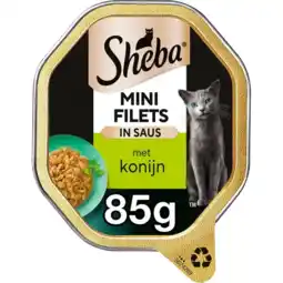 Albert Heijn Sheba Mini filets in saus konijn & wild aanbieding