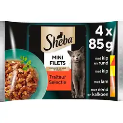 Albert Heijn Sheba Mini filets traiteur selectie in saus aanbieding