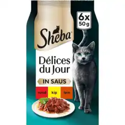 Albert Heijn Sheba Délices du jour in saus traiteur aanbieding