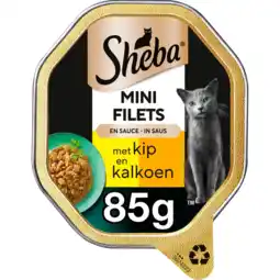Albert Heijn Sheba Mini filets n saus kip & kalkoen aanbieding