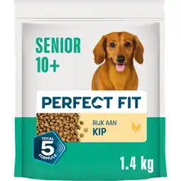 Albert Heijn Perfect fit Senior hondenbrokken kleine hond - kip aanbieding