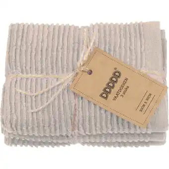 Albert Heijn DDDDD Vaatdoek taupe aanbieding
