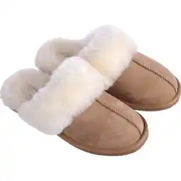 Albert Heijn Greyhound Sloffen suede bruin maat 36-37 aanbieding
