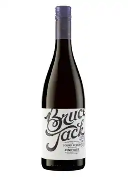 Albert Heijn Bruce Jack Pinotage Malbec aanbieding