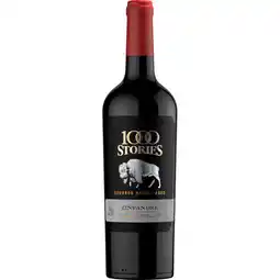Albert Heijn 1000 Stories Bourbon barrel aged Zinfandel aanbieding