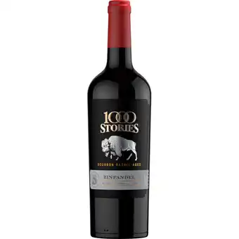 Albert Heijn 1000 Stories Bourbon barrel aged Zinfandel aanbieding