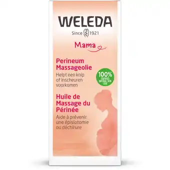 Albert Heijn Weleda Perineum massage olie aanbieding